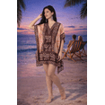 thumbnail image 4 of Women’s Short Viscose Kaftan – Bohemian Print | Lightweight, Stylish, Beachwear & Loungewear Cover Up | Free Size, 4 of 7