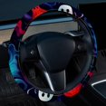 thumbnail image 2 of Ghost 14.5 Inch Printing PVC Leather Auto Accessories Steering Wheel Cover Car Wheel Covers, 2 of 6