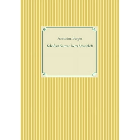 Schriftart Kurrent - leeres Schreibheft, (Paperback)