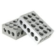 thumbnail image 6 of EPOTOOR Gauge Hole Block 8 Piece 1-2-3 123 Precision 23 Hole Set with screw Wrench Case, 6 of 8