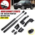 thumbnail image 1 of 2x Front Engine Cover Bonnet Hood Shock Lift Struts Bar Support Arm Gas Hydraulic For Nissan Frontier Navara D40 2004-2018, 1 of 1