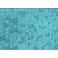 thumbnail image 1 of Ahgly Company Machine Washable Indoor Rectangle Transitional Dark Turquoise Green Area Rugs, 2' x 3', 1 of 7