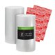 thumbnail image 1 of Rollos de envoltura para cojines de Quality Park Embalaje protector duradero de 30 pies para artículos frágiles Suministros de mudanza y envío 20 pegatinas ""Fragile"" incluidas 12"" x 30' Transparent, 1 of 1