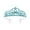 Blue, variant on Elegant Rhinestone Bridal Headpiece for Weddings Birthdays Parties and