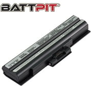 BattPit Sony VAIO VGN-CS118E/P VAIO VGN-CS118E/Q VAIO VGN-CS118E/R VAIO VGN-CS118E/W VAIO VGN-CS120 Series Part# VGP-BPS13, VGP-BPL13, VGP-BPS13/S, Sony VGP-BPS13A/B Laptop Battery
