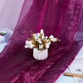 thumbnail image 4 of 5.4 Yards Two Tone Organza Fabric Sheer 60 Inch Purple Iridescent Tulle Fabric Holographic Gauze Voile Fabric, 4 of 9