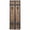 Brown, variant on Rustic Wooden Door Door Curtains for Door Window, French Sidelight Front Back Door Curtains With Tieback, Brown Black Farmhouse Country Vintage Kitchen Rod Pocket Drapes Panel, 25"x72"