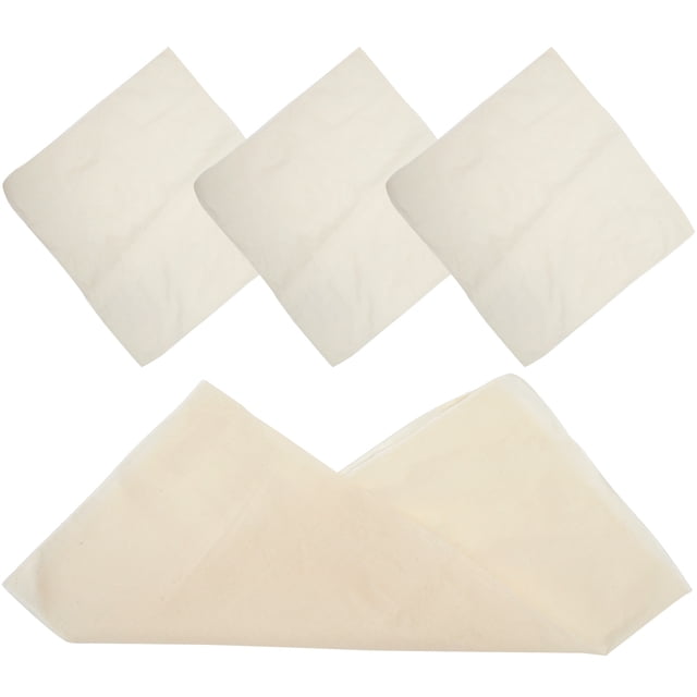 unbranded 4Ud Tela Fina Para Estrujar Tofu Y Colar Leche De Con Tejido De Grado Alimenticio Para Uso Doméstico
