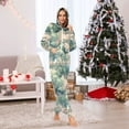 thumbnail image 7 of FORMRS Onesies Pajama for Adults Unisex Hoodie Winter Jumpsuit One Piece Sleepwear, Sizes S-2XL, Floral Forest Pattern, 7 of 7