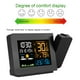 thumbnail image 4 of Reloj de temperatura Jadeshay Pronóstico del tiempo Detección de temperatura Reloj de humedad Reloj despertador de proyección, 4 of 8
