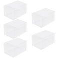 thumbnail image 3 of KAKOWELY 5pcs Transparent Model Display Box Practical Figurine Model Display Container,3.74X"X2.56"X2.17", 3 of 4