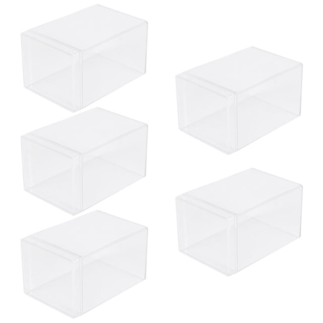 BESTYASH 5Ud Caja De Almacenamiento Transparente Para Y Con Material Resistente