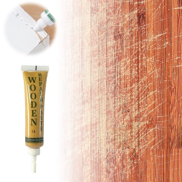 Light Walnut Color Natural Wood Color Grey Color Natural Cherry Color 25g Solid Wood Floor Scratch Skirting Board Paint Peeling Filling Paste