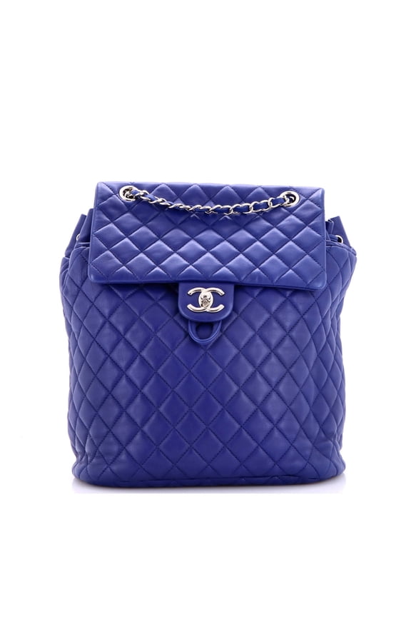 Pre-Owned Urban Spirit Backpack Quilted Lambskin Large By Rebag