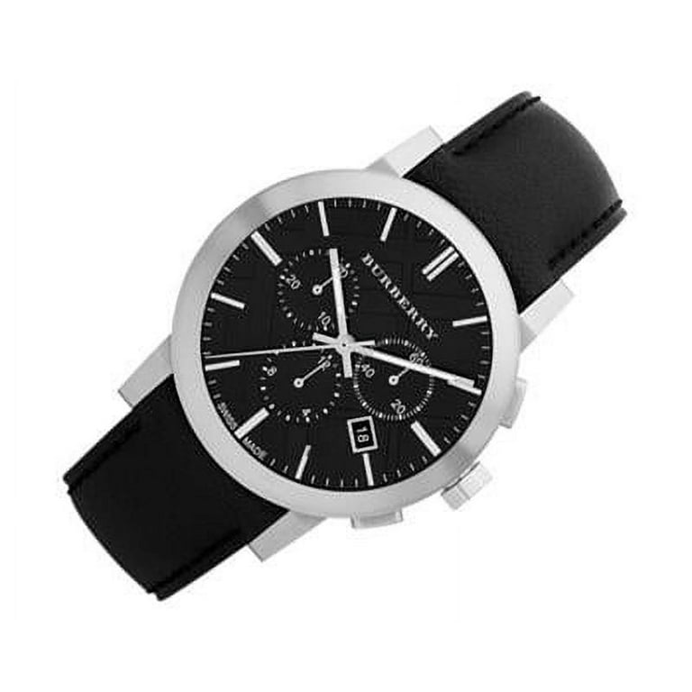 Burberry mens deals watch black