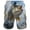 Sky Blue, variant on FUZHIQ Mens Shorts Casual 9 Inch Inseam Elastic Waist Solid Outdoor Sweat Shorts Breathable Summer Walking Shorts Sports with Pockets,XXL