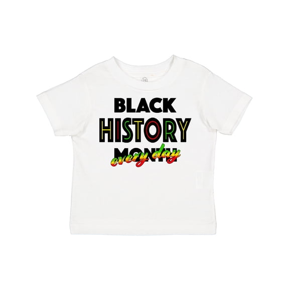Inktastic Black History Month Every Day Boys or Girls Toddler T-Shirt