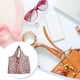 thumbnail image 5 of Yuarrent Bolso de compras plegable con patrón de animales de frutas, bolso de mano con estampado de moda Ripstop, gran capacidad, almacenamiento de Almacenamiento y organización del hogar Fresa Yuarrent HA077485-02, 5 of 6