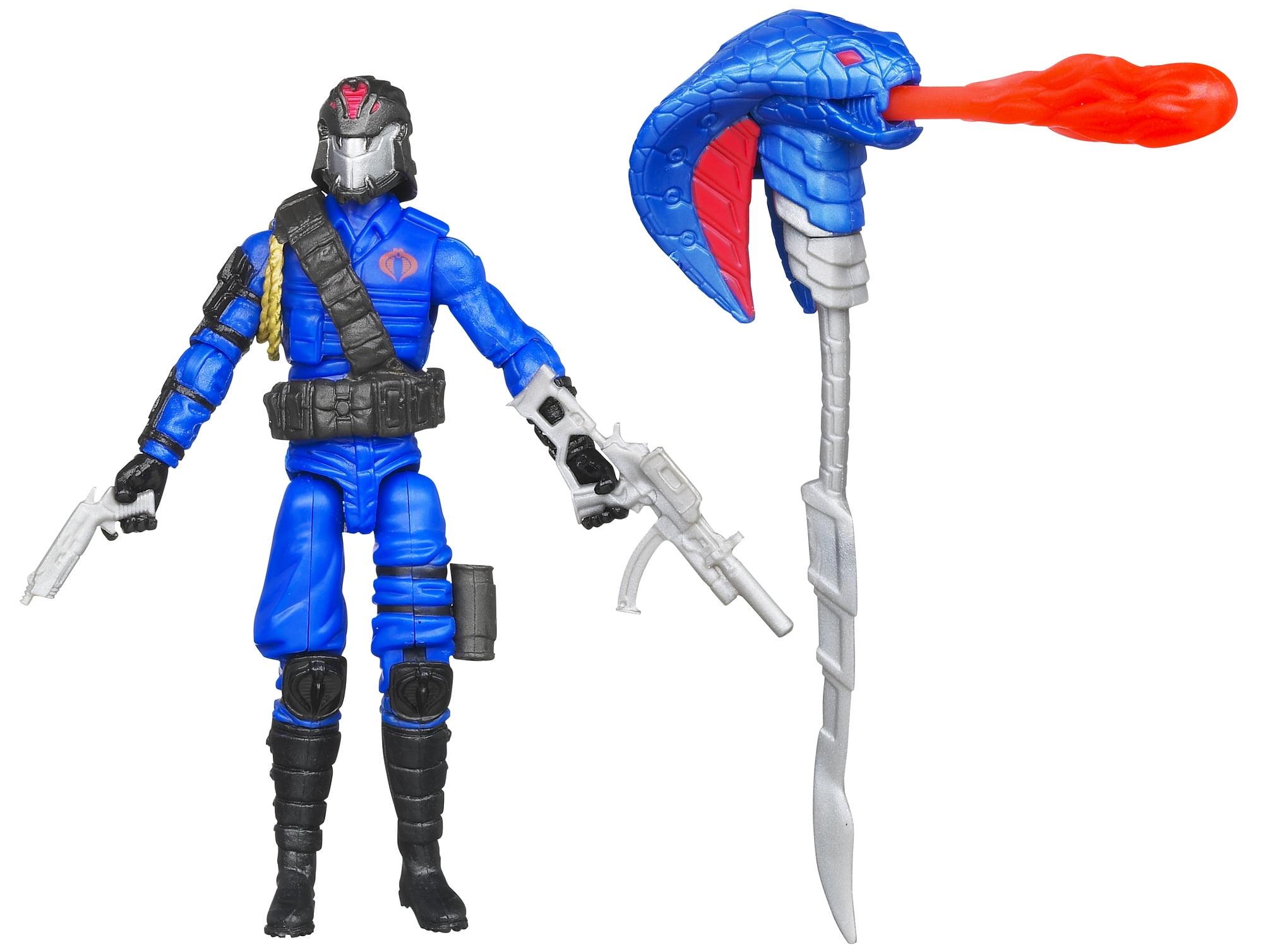 Hasbro GI Joe Retaliation Cobra Commander Blue Uniform Action Figure