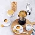 thumbnail image 2 of Bialetti - Nueva cafetera Brikka, Moka Pot, la única cafetera para estufas capaz de producir un espresso rico en crema, 4 tazas (6 onzas), aluminio y negro, 2 of 5
