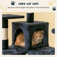 thumbnail image 5 of MWPO 63.8-in Cat Tree for Large Cat Tower with Condo and Scratching Post,Dark Gray, 5 of 9