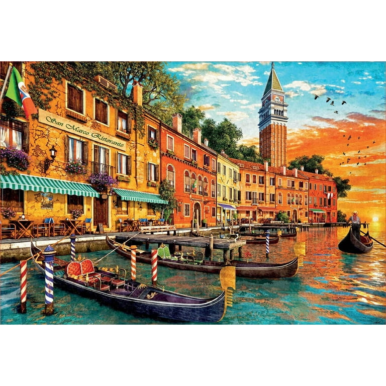 Free Shipping 6000 Piece San Marco Sunset Jigsaw Puzzle by Educa Borras Walmart