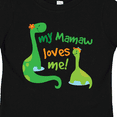 thumbnail image 4 of Inktastic My Mamaw Loves Me Grandson Gift Boys Toddler T-Shirt, 4 of 5