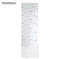 thumbnail image 1 of Cortina transparente bordada, cortina de gasa de ventana semi sombreada para balcón, dormitorio, comedor, 100x250 cm, azul, 1 pieza sidaley LF0160-02B, 1 of 7
