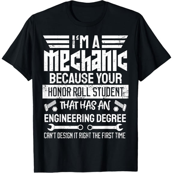 t-shirt Mechanic Car Guy Mechanics DIY Handyman Garage Repair Shop T-Shirt.