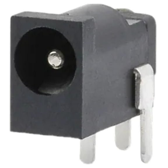 Pack of 10 PJ-031DH Power Barrel Connector Jack 1.30mm ID (0.051), 3.50mm OD (0.138) Through Hole, Right Angle :RoHS