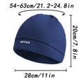 thumbnail image 3 of PureCasa Fleece Skull Caps for Men Women Fleece Beanies Hat Warm Soft Polar Beanie Hat Thick Windproof Winter, 3 of 3