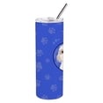 thumbnail image 2 of Carolines Treasures WDK1210TBL20 Shih-Tzu Gold Design7  Stainless Steel 20 oz Skinny Tumbler Blue 20 oz multicolor, 2 of 4
