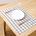 thumbnail image 5 of Unique Bargains Cotton Hand Towels Absorbent Lint Free Dish Kitchen Towels 24 x 16 Inch Plaid 2pk, 5 of 7