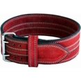 thumbnail image 3 of Ader Leather Power Lifting Weight Belt- 4" Red, 3 of 3