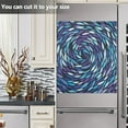 thumbnail image 6 of Intricate Spirals Magnetic Dishwasher Decal 23''x26'' Easy to Clean Single Sided Print, 6 of 6