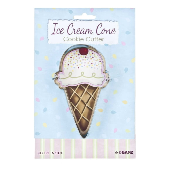Ice Cream Cone Cookie Cutter Ganz Birthday Cookie Cutter
