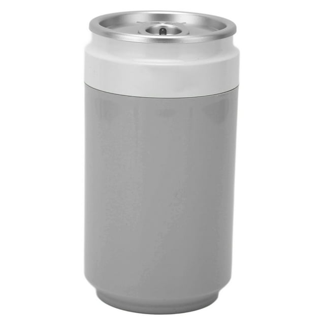 Humidificateur de voiture, diffuseur d'humidificateur de voiture USB ultra silencieux, sûr à utiliser avec des lumières LED pour voiture, bureau, voyage, maison, véhicule gris