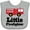 AC-Heather Grey, variant on Inktastic Little Firefighter Fire Engine Boys or Girls Baby Bib