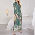 thumbnail image 3 of Sikiie Starry Sky Cloud Fox Women's Long-Sleeve Shirt and Full-Length Bottom Pajama Set (s-xxl)-XX-Large, 3 of 7