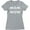 Gray, variant on Mom Wow Print Funny Tshirt Mothers Day Gift Tee Color Black Medium