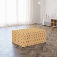 thumbnail image 3 of Puppy Foldable Mattress, Basenji Dogs and Paws Pattern, 74.8" x 35.4", Brown Vermilion, by Ambesonne, 3 of 6