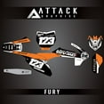 thumbnail image 3 of Attack Graphics Custom Fury Complete Bike Graphics Kit for KTM 65 SX 2023, 3 of 3