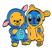 Mash-Up 'Pooh x EEyore | Stitch x Pooh' Enamel Pin