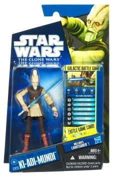 Star Wars 2010 Clone Wars Animated Action Figure CW No 11 Aurra Sing Hasbro Toys
