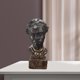 thumbnail image 4 of Figuras de resina para hombres, artesanías de decoración del hogar de estilo retro, coleccionables, adornos decorativos Escultura de estatua Macarena Escultura Africana, 4 of 7