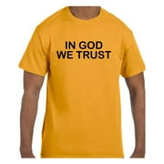 Christian Religous Tshirt In God We Trust