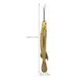 thumbnail image 2 of HONITANO Durable Golden Seam Ripper for Sewing Machine with Non Slip Handle and Fabric Safe Thread Remover Tool, 2 of 8