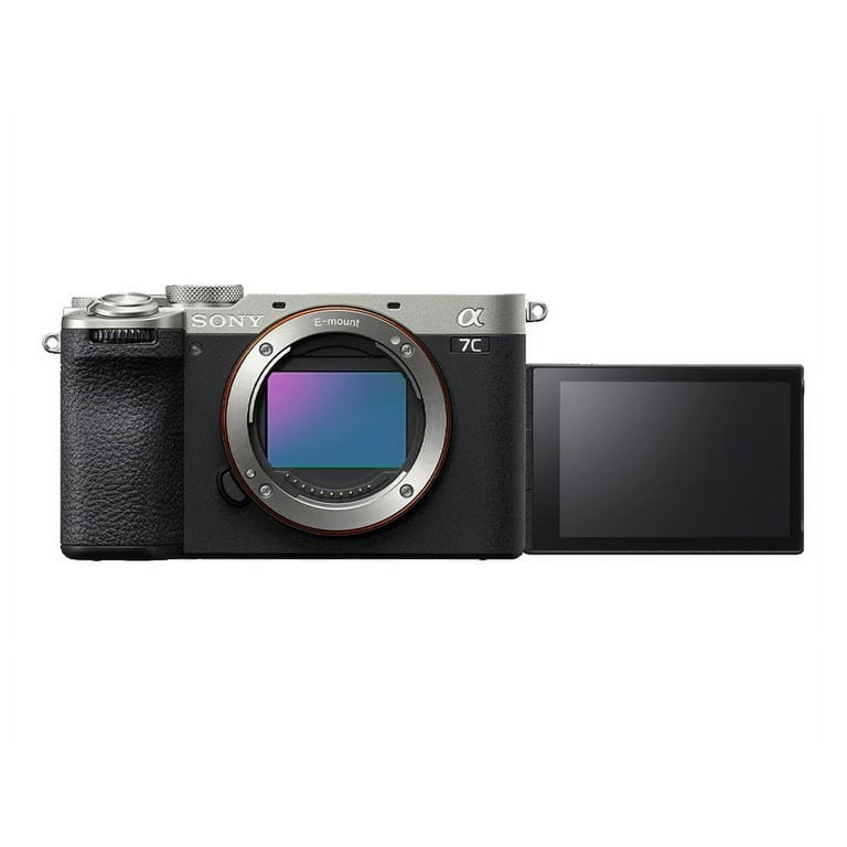 Sony a7C II ILCE-7CM2 - Digital camera - mirrorless - 33.0 MP - Full Frame  - 4K / 60 fps - body only - Wi-Fi, Bluetooth - silver