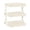 Beige, variant on Eqslft 3-Tier Foldable Serving Tray Stand, Collapsible Food Display Rack, Multi-Layer Serving Platter for Dessert, Appetizer, Cupcake, Portable & Space-Saving