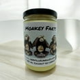 thumbnail image 4 of Monkey Farts Vegan Coconut Soy 12 oz/ 355 ml Candle Hand-poured, Eco-friendly, Clean Burning, Fruity Wood Wick, 4 of 5